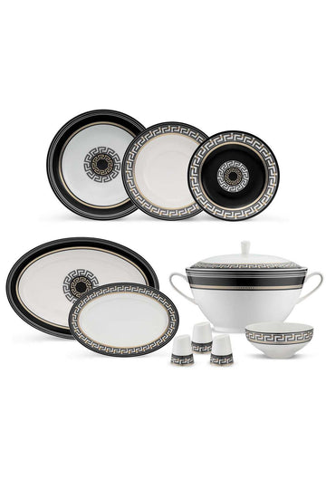 Hera 60 Piece Dinner Set for 12 Persons