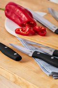 Mastercut Black 6 Piece Stand Knife Set