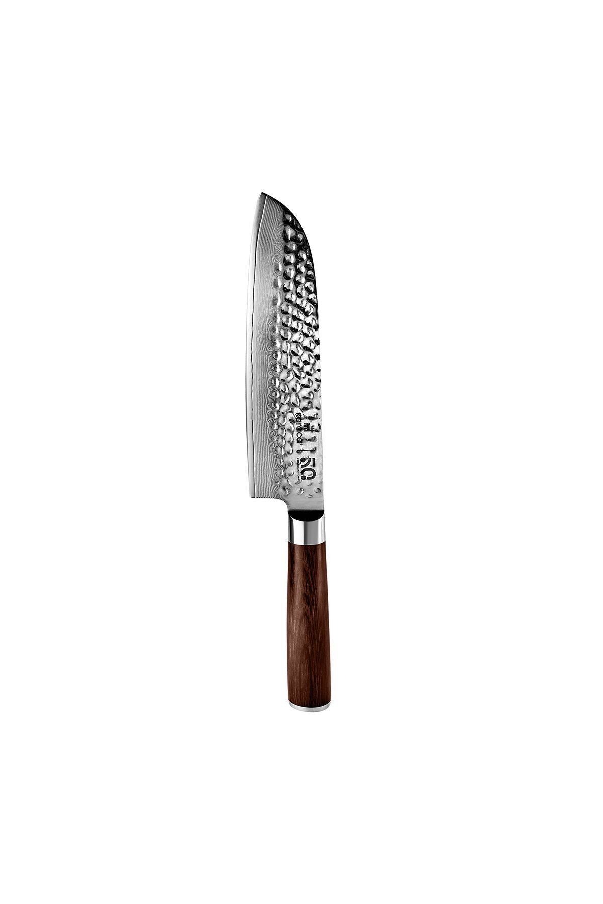 50th Anniversary Signature Collection X Damascus Santoku Knife