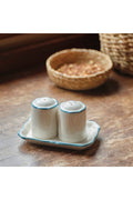 Mabel Stoneware Salt & Pepper Shaker Blue