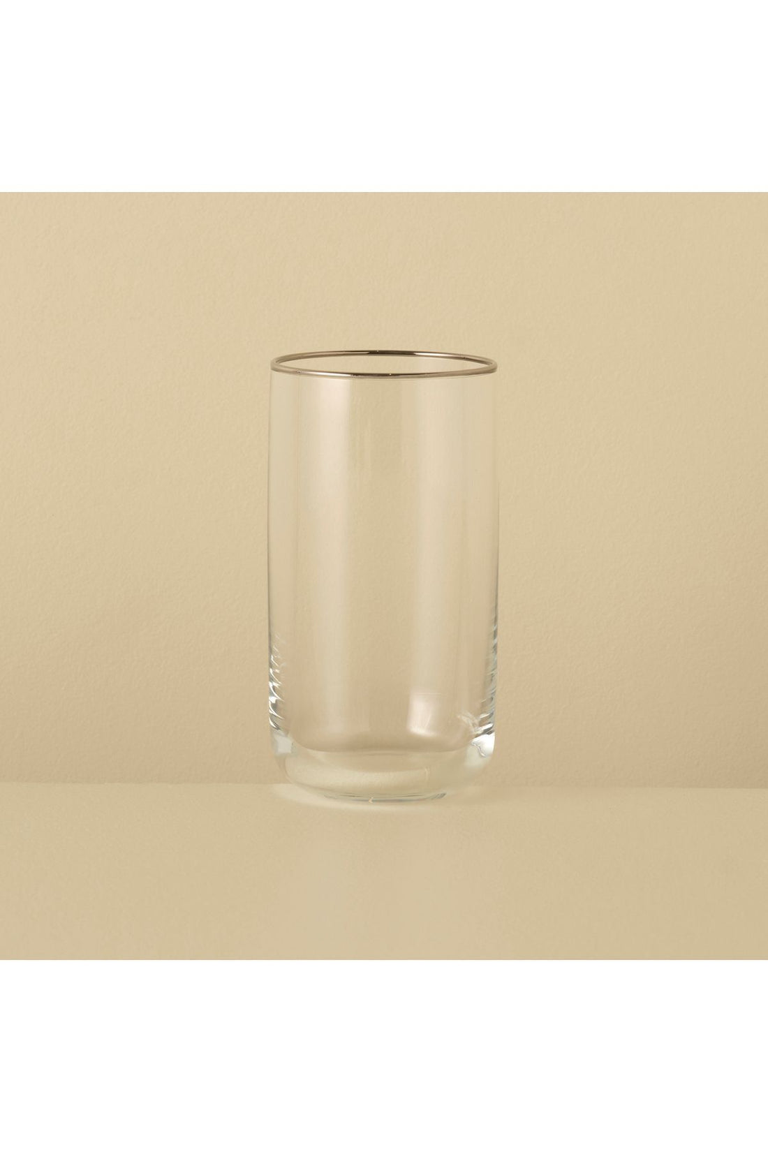 Premium Soft Drink Glass Set of 6 Silver (365 cc)