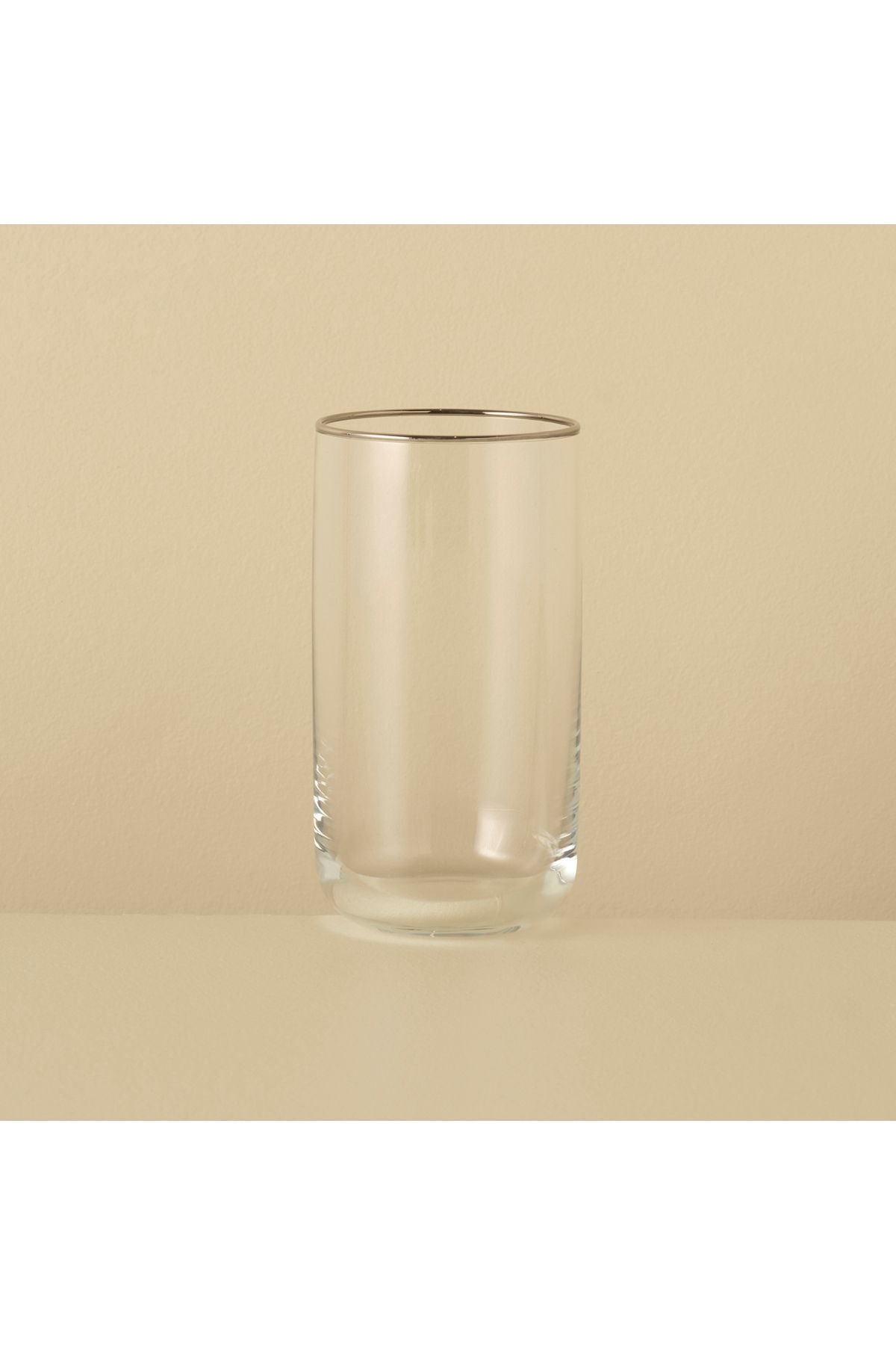 Premium Soft Drink Glass Set of 6 Silver (365 cc)