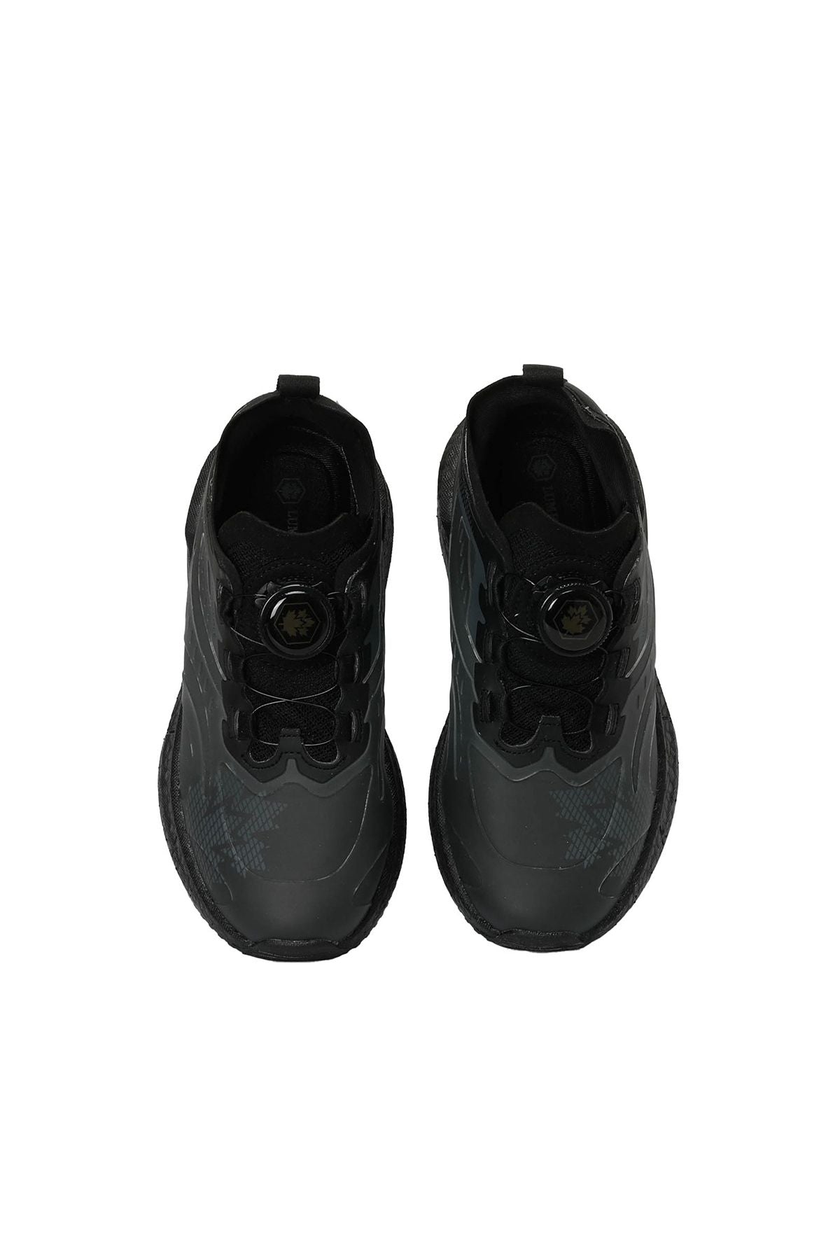 Lautaro Boy's Black Running Shoes