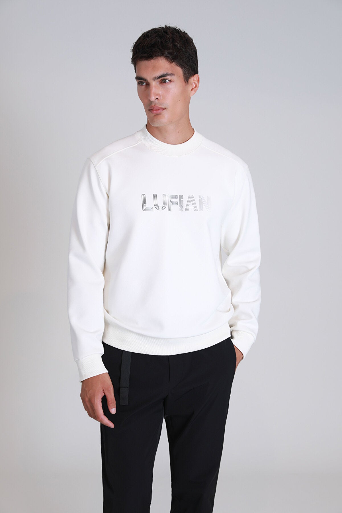 Luther Men's Sweatshirt Broken White