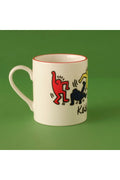 Keith Haring Colored Porcelain Mug (390 cc)