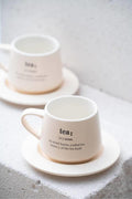 BLUSH CREAM 2 SEATER TEA/NESCAFE CUP