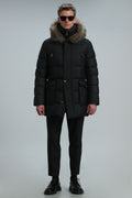 Clark Goose Down Coat Men Black