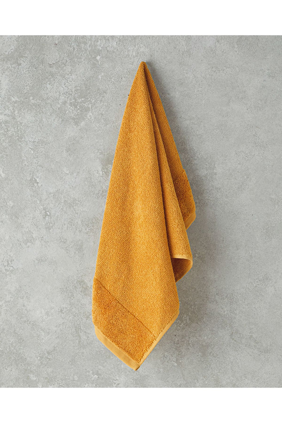 Velvet Touch Cotton Face Towel Yellow