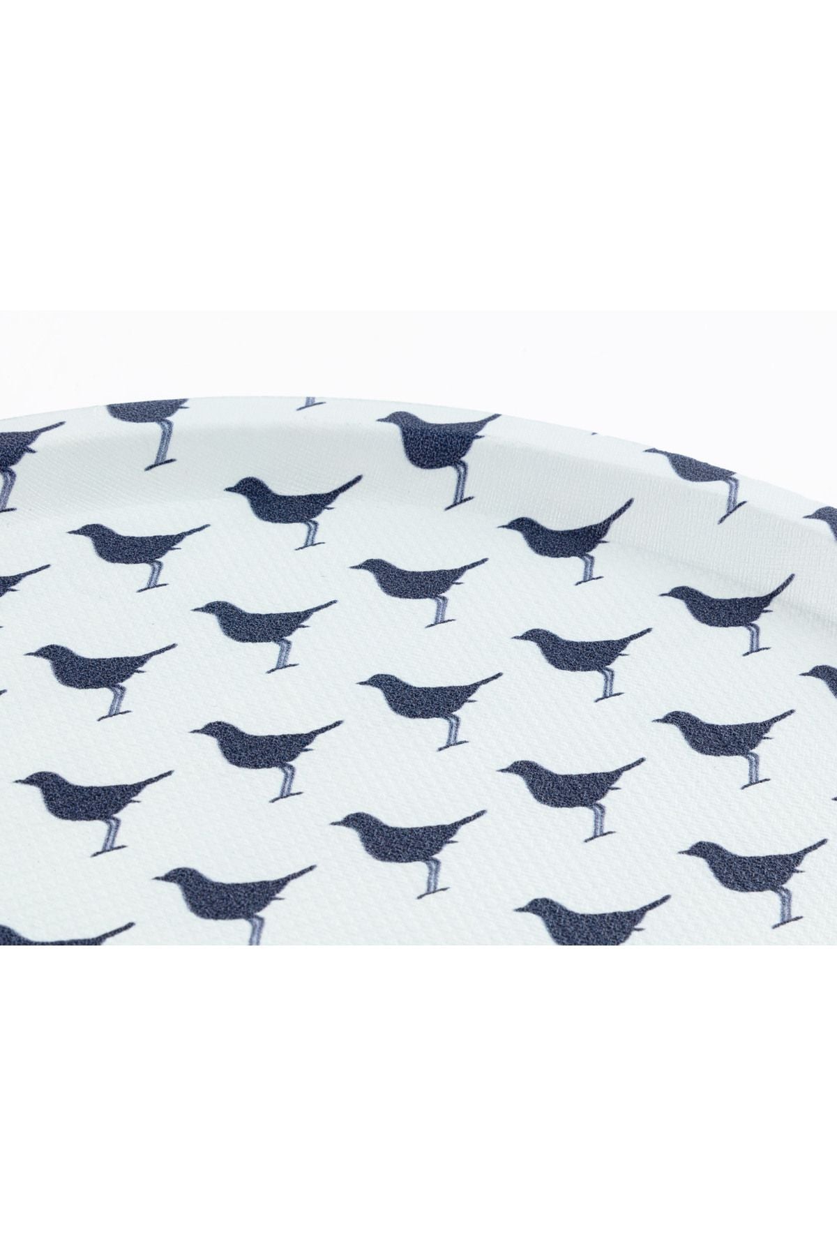 Rêve Bleu Oiseau Round Tray