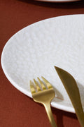 Pebble 6 Piece Ceramic Cake Set White 21 cm