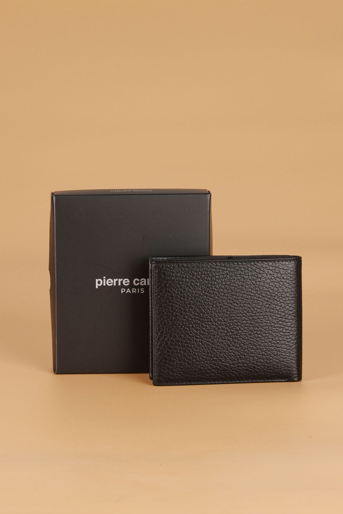 2368 Genuine Leather Men's Wallet Card Holder FLOTUR-BLACK