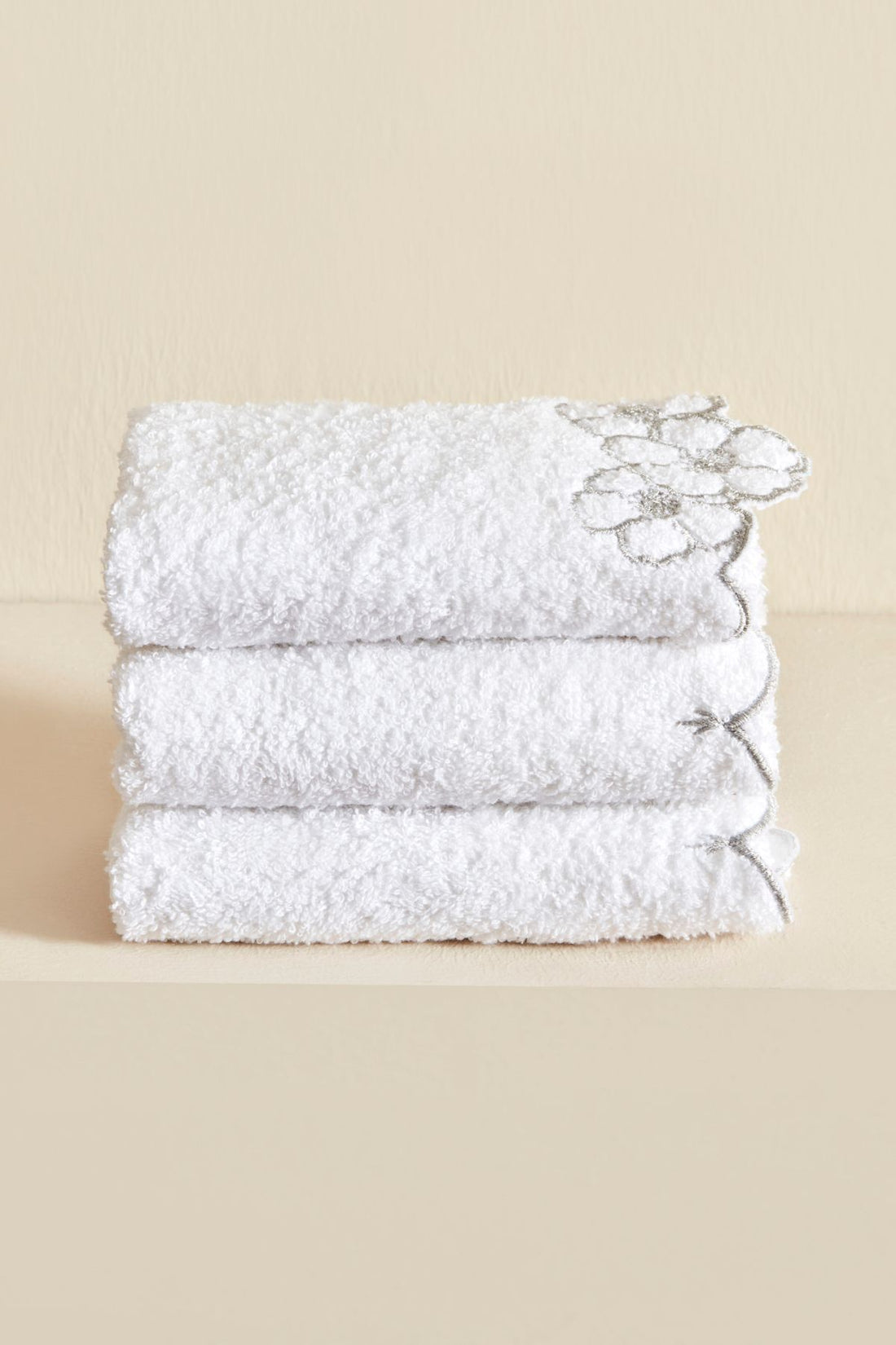 Vindy Set of 3 Towels Silver