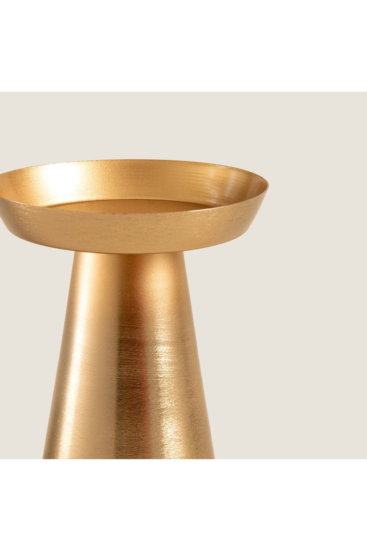 Mopta Candle Holder Gold