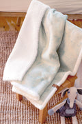 Fluffy Baby Blanket 80x100 Cm Solid Age Green 100 X 80 Sheep Feather Blanket