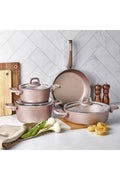 Biogranite Rose 7 Piece Cookware Set