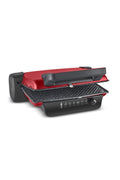 Crust Grill Toast Grill and Toaster 6 Slices Red