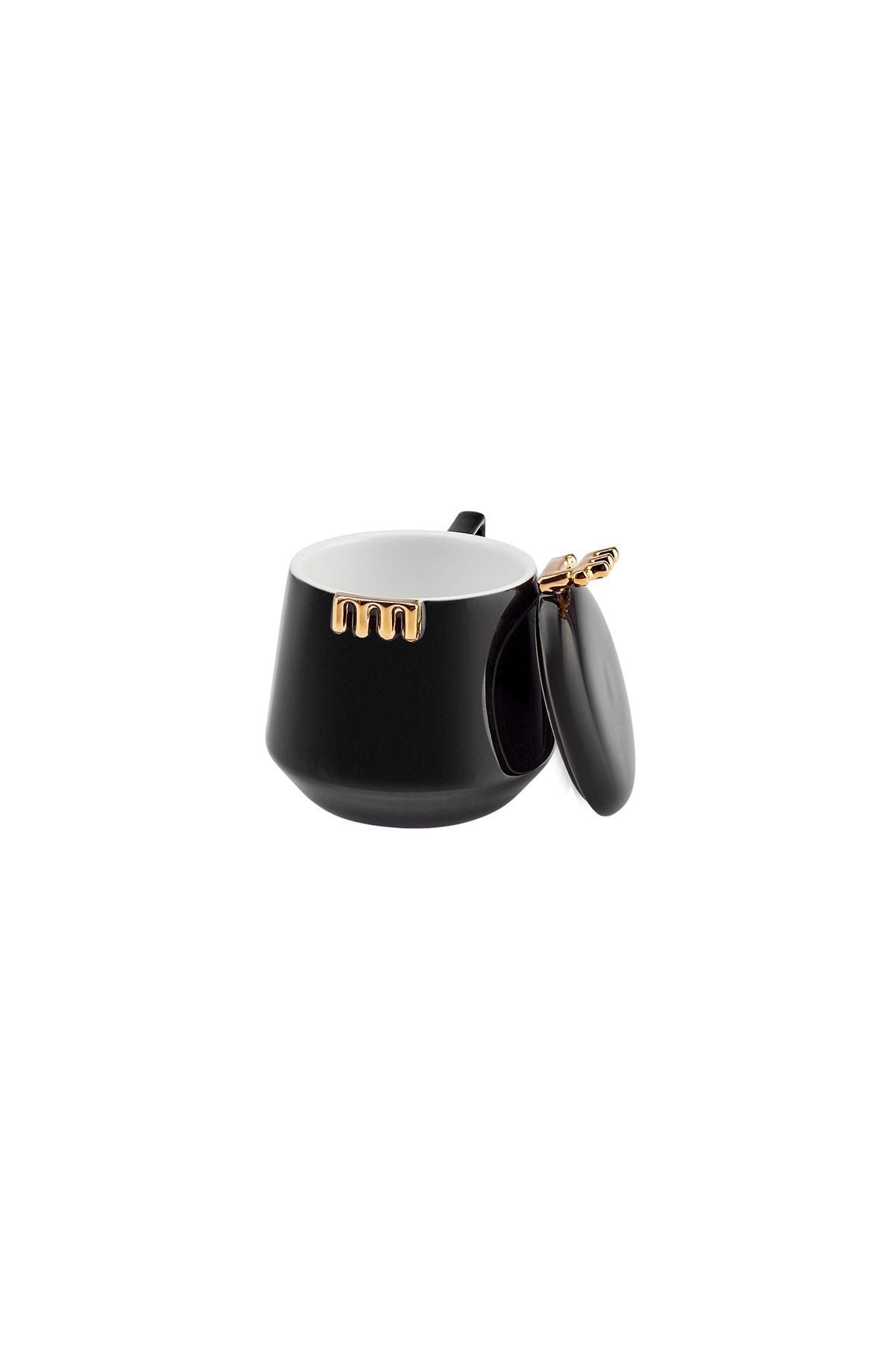 50th Anniversary Signature Collection Black Mug with Lid 350 ml