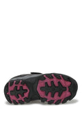 Black-Fuchsia Girls Under Winter Outdoor Sneakers