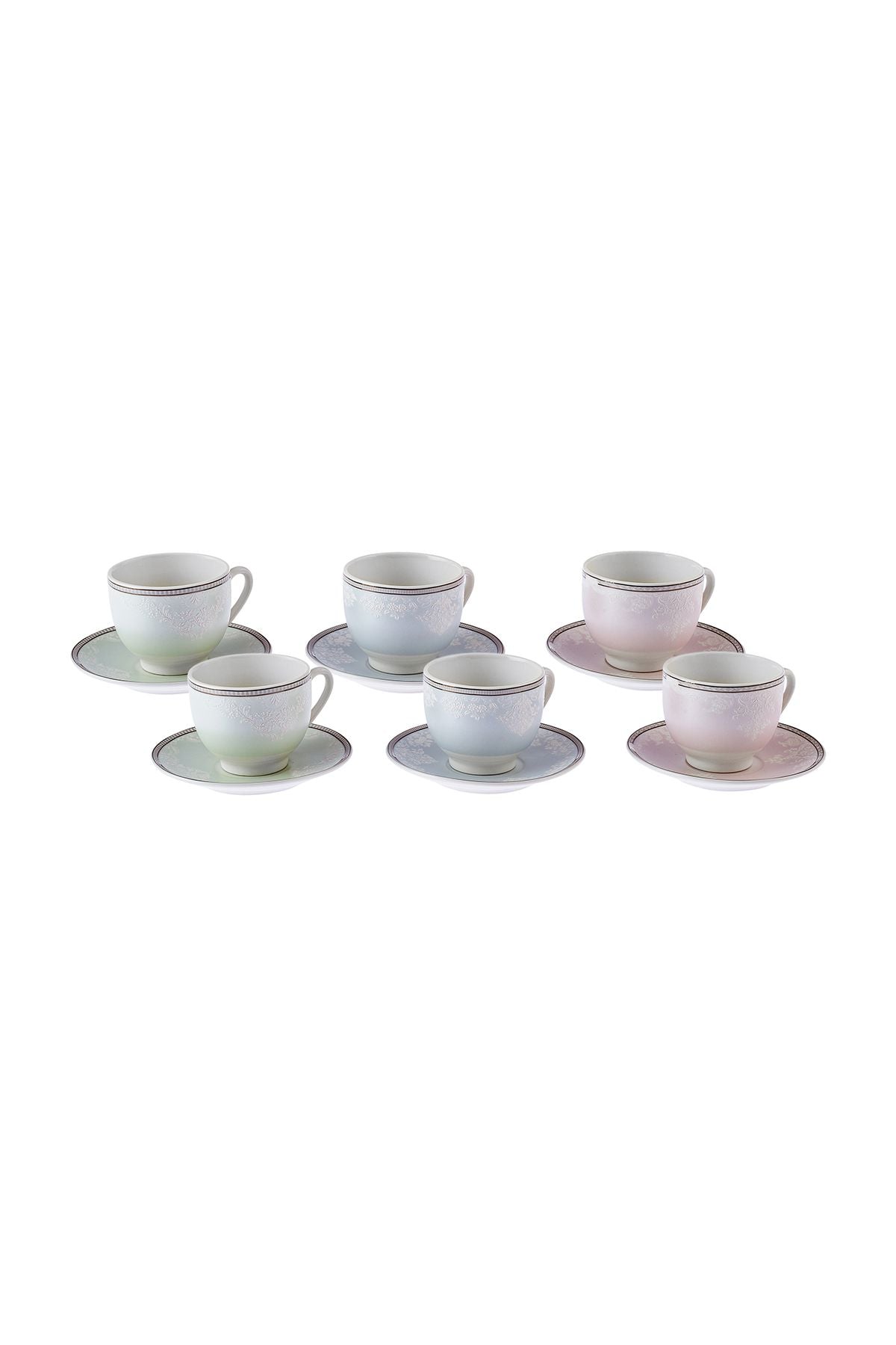 Vera 6 Person Coffee Cup Set 90 ml