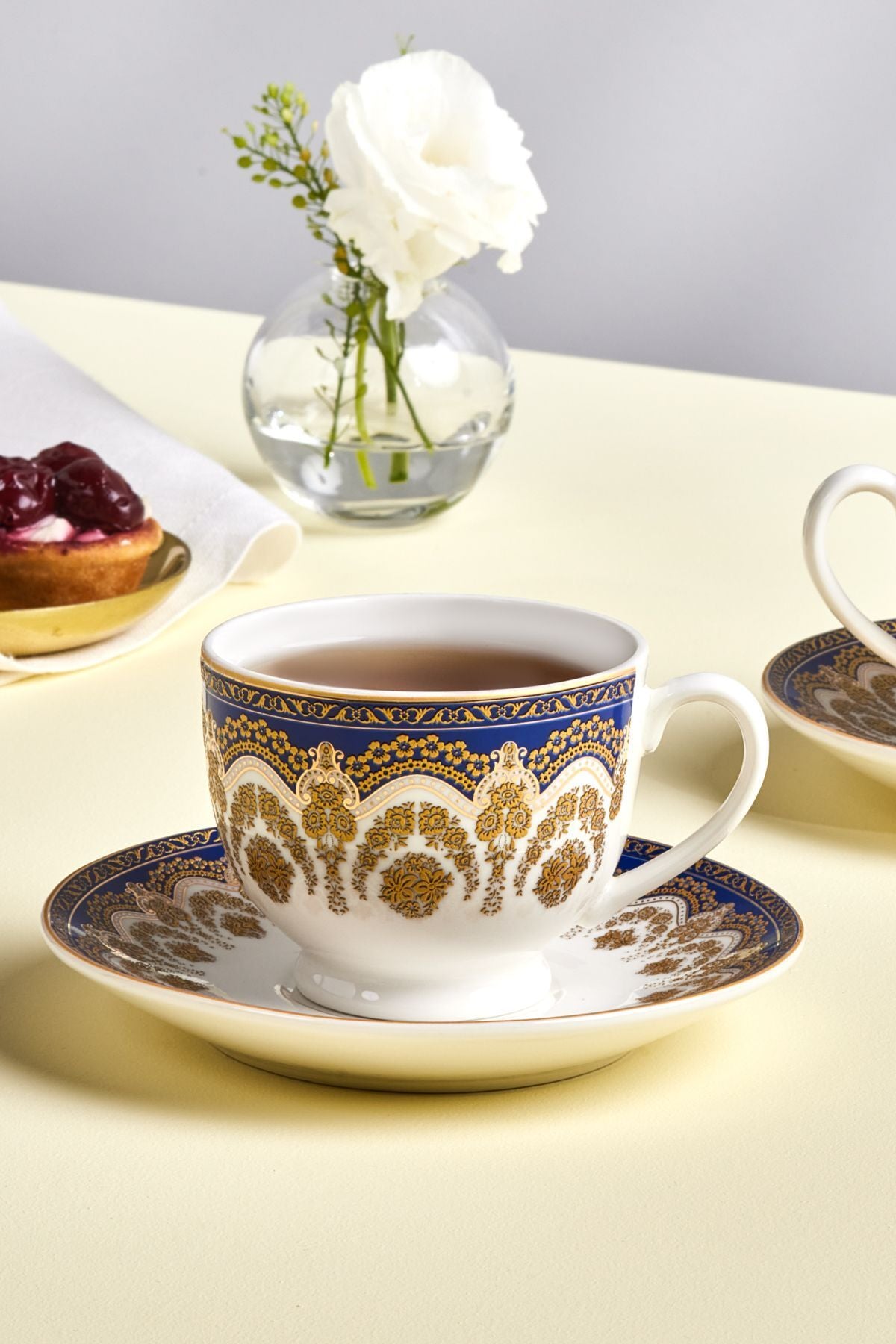 Zen Blue 2 Person Tea Cup Set 180 ml