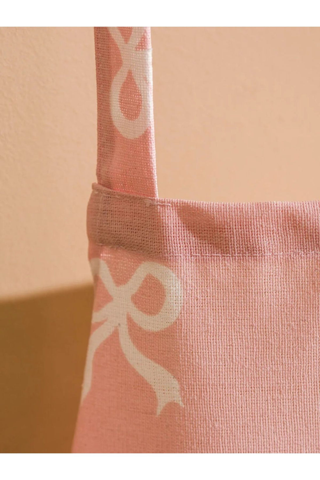 Pink Bow Detailed Women's Kitchen Apron