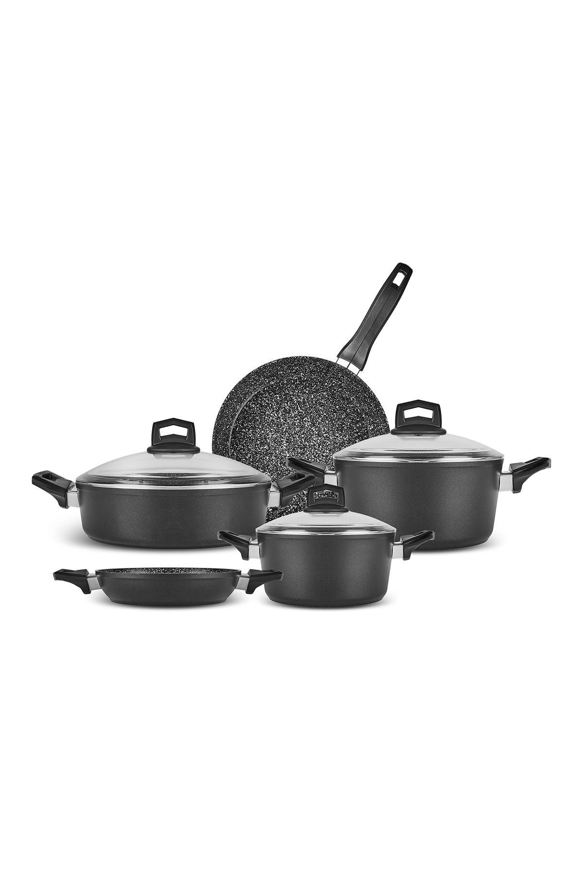 Biogranite Power New 8 Piece Cookware Set