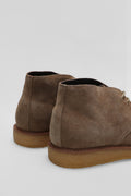 Gary Men's Leather Boots Camel Feather