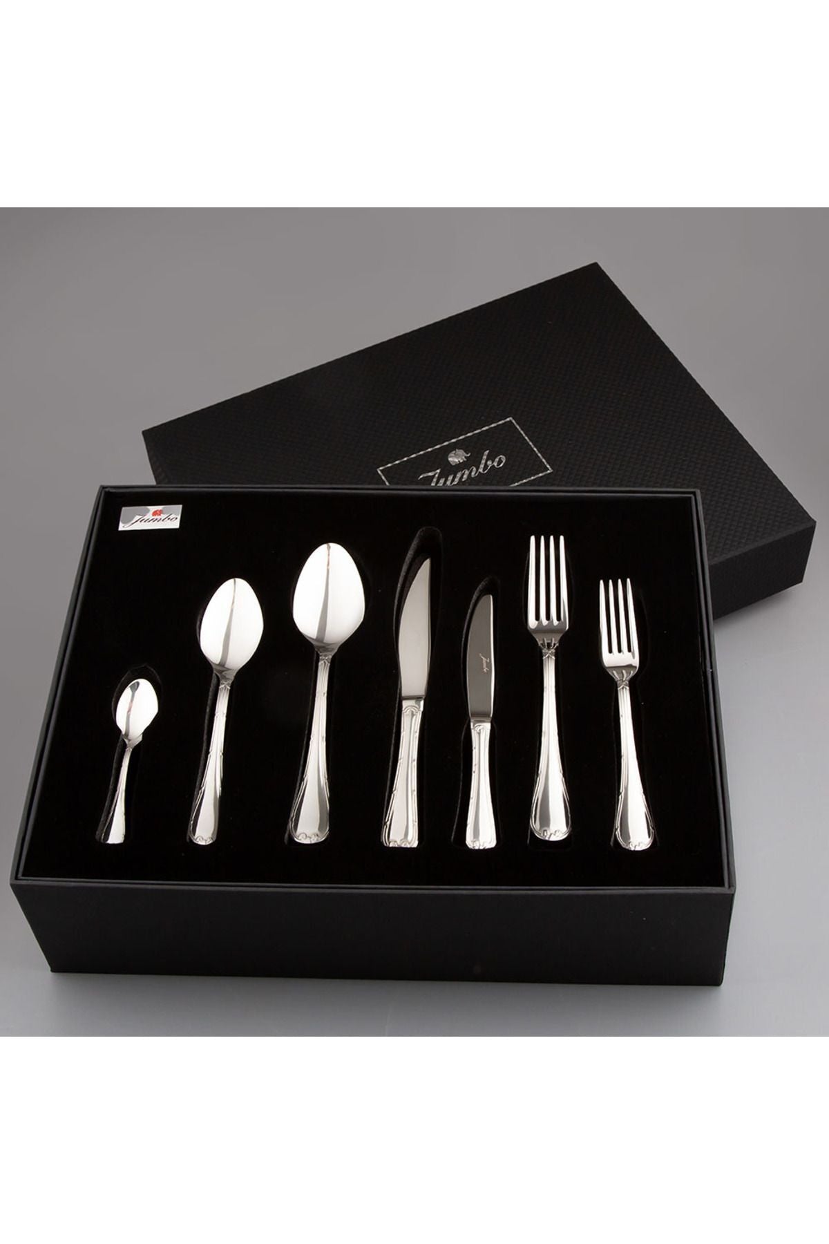 Ribbon 12 Person 84 Piece Fork Spoons Knife Set