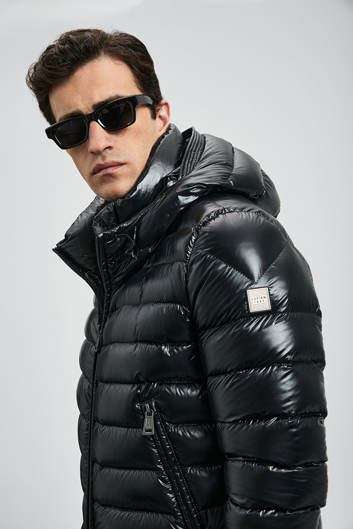 Gabrıel Goose Down Coat Men Black