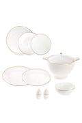 Bianca Gold 57 Piece Dinner Set for 12 Seater