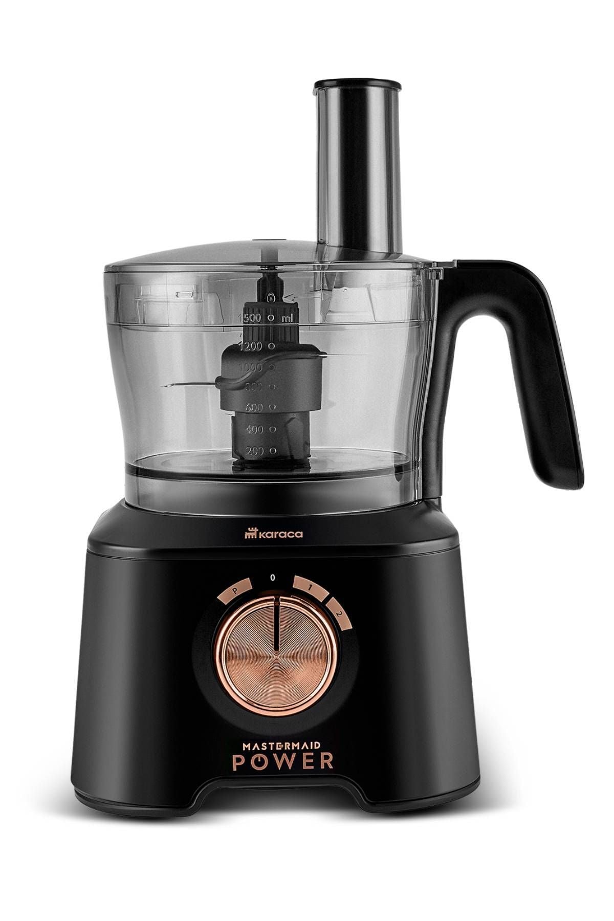 Mastermaid Power Max 11 In 1 Food Processor Black Copper 2500 W