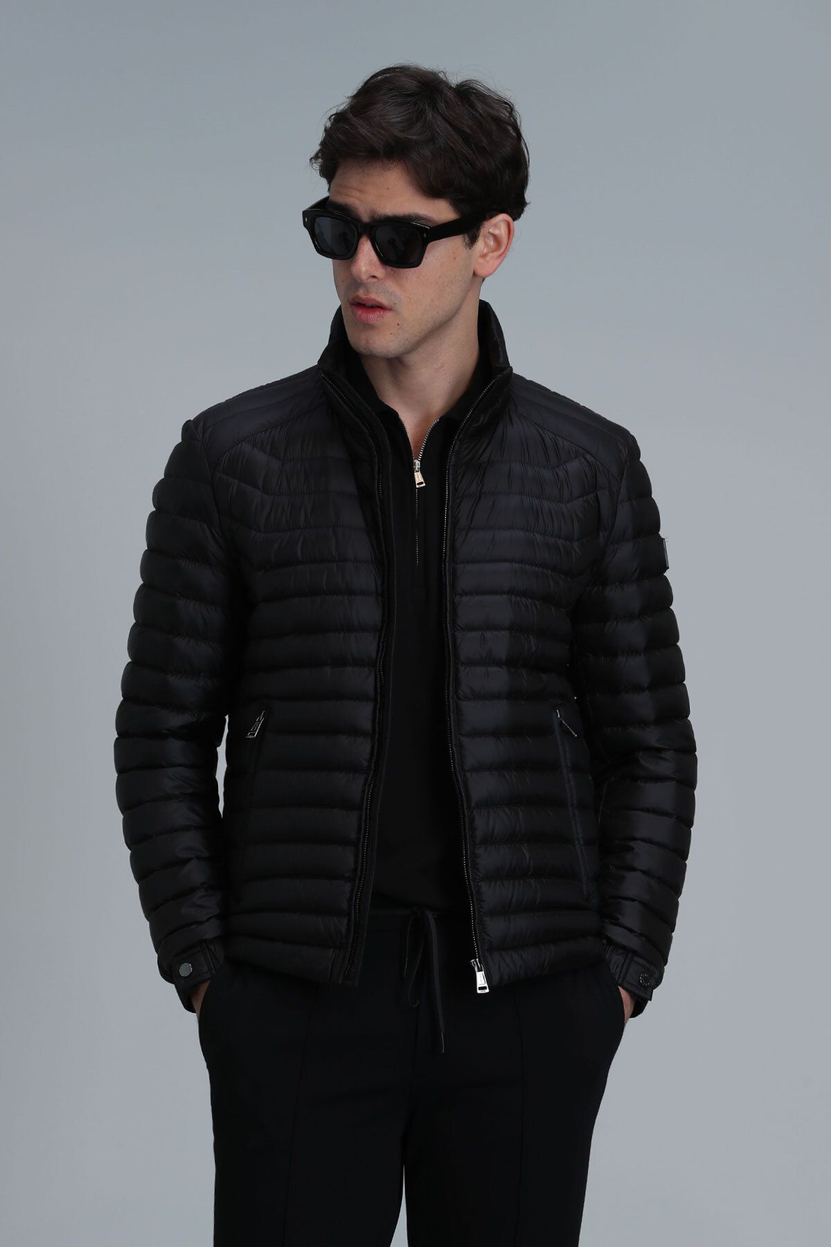 Serghio Men's Coat Black