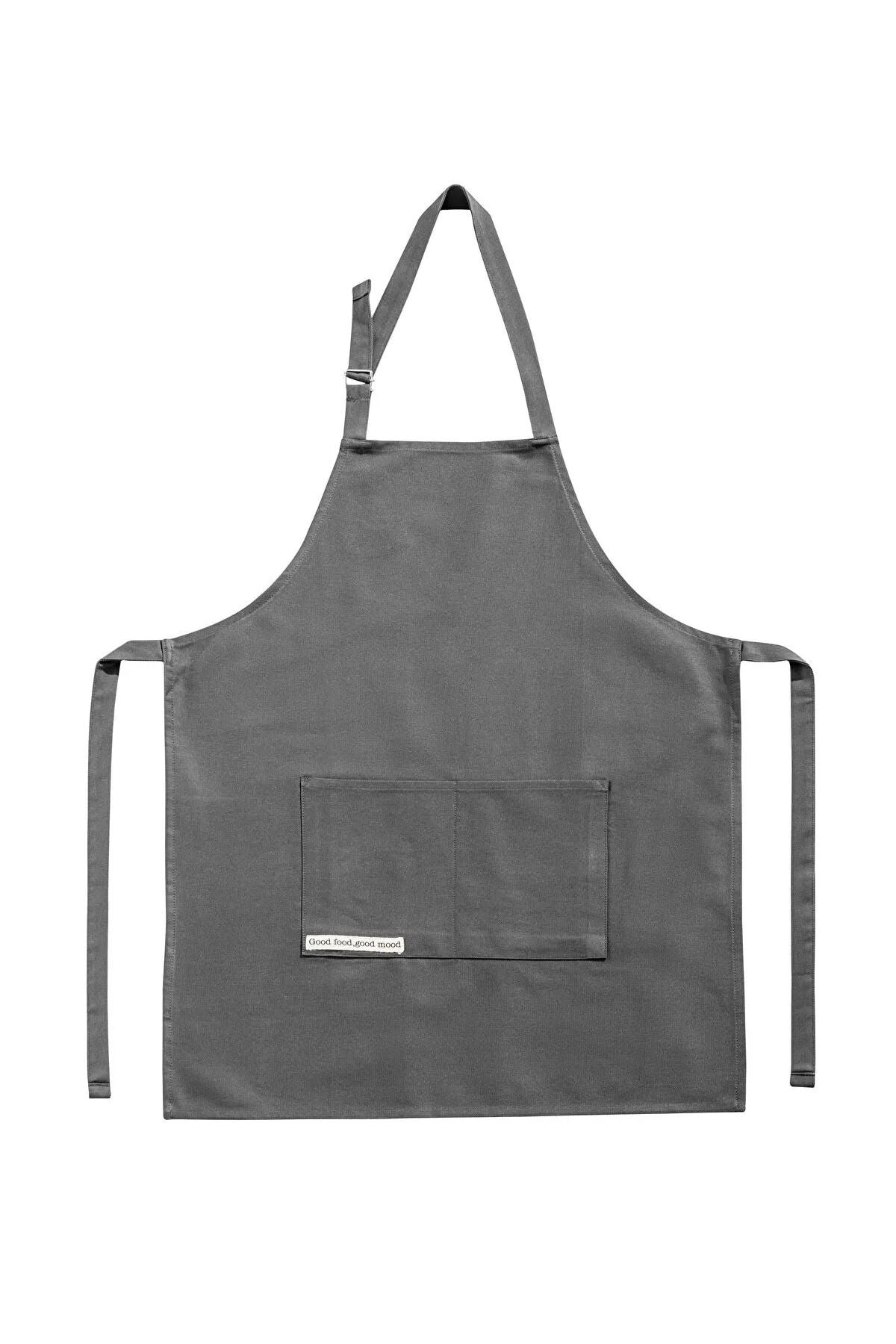 LCW HOME Anthracite Pocket Kitchen Apron