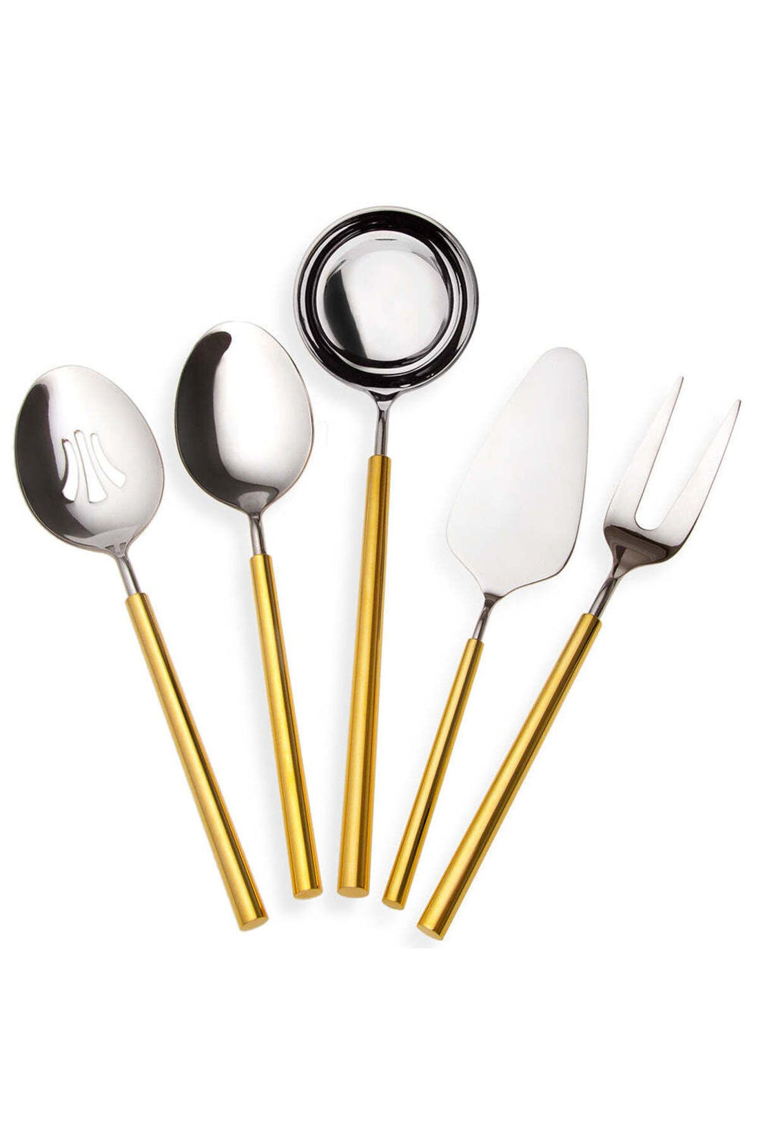 6000 Roller Gold 5 Piece Service Set