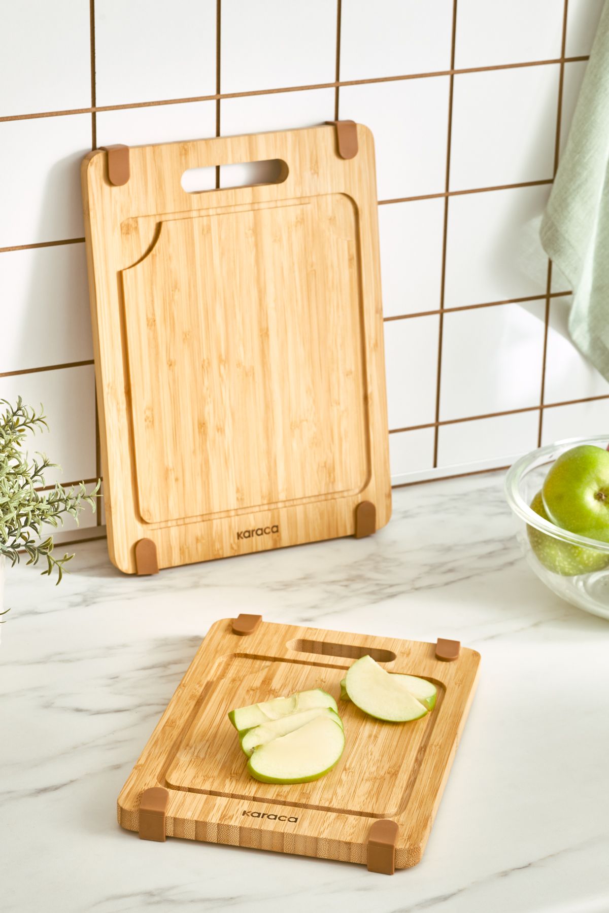 Roy Bamboo 2 Pack Pro Cutting Board 28/33 cm