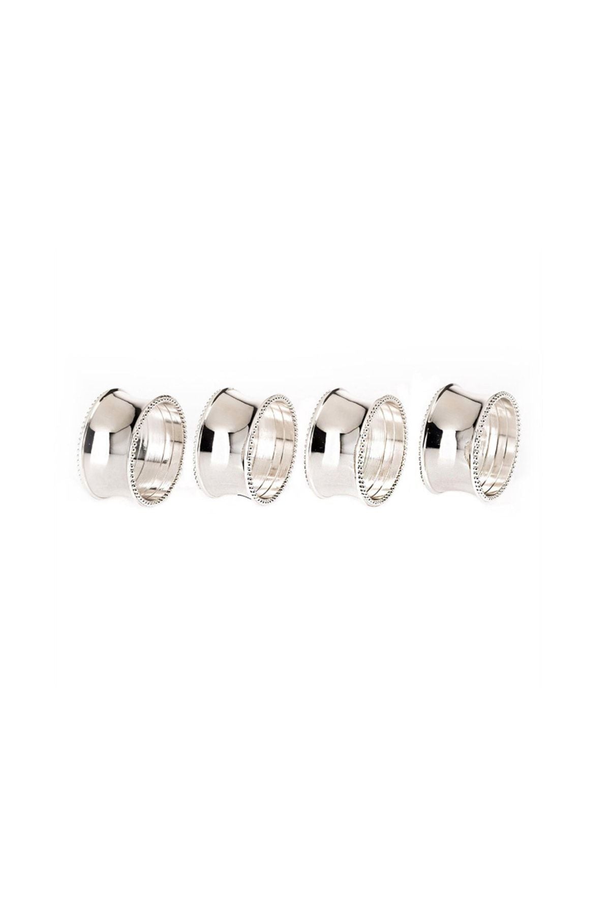 Round Napkin Ring Set of 4