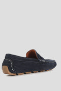 Stroll Suede Loafer Shoes Navy