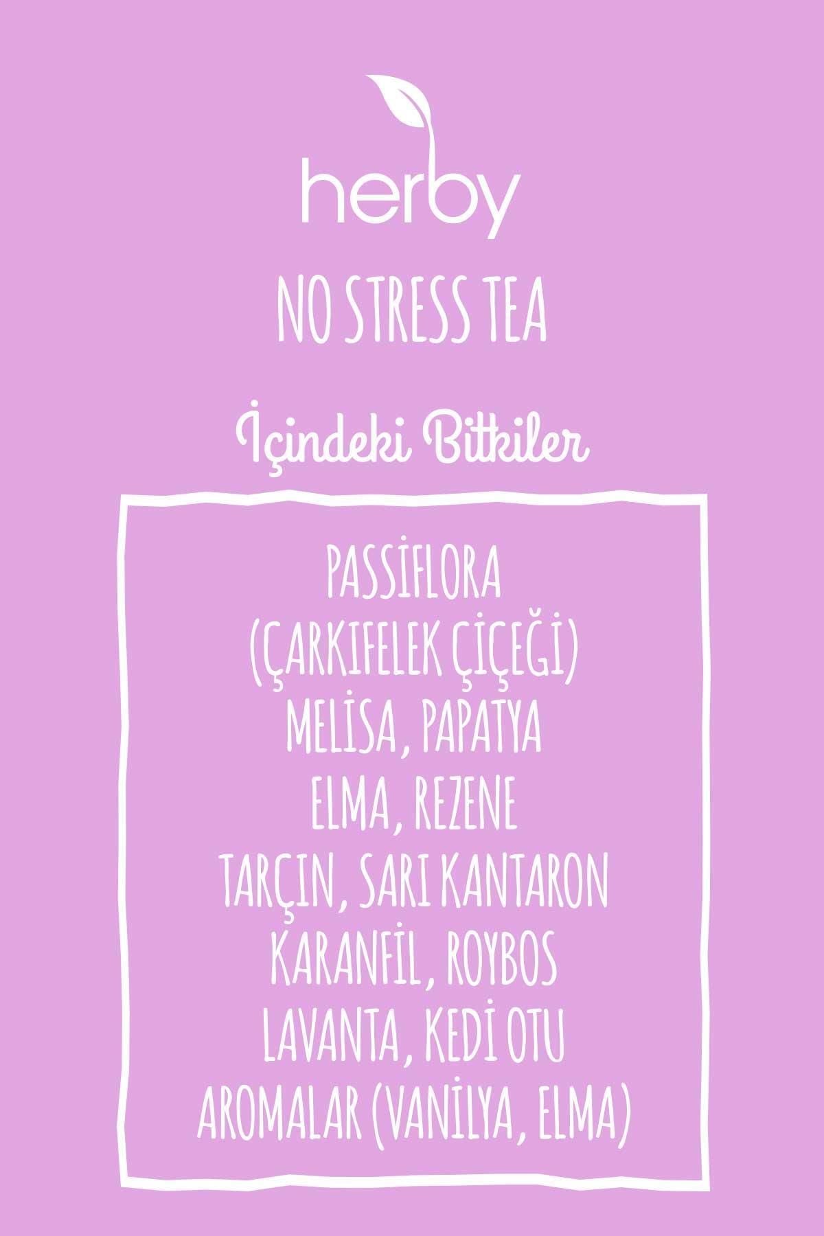 No Stress Tea Relaxing Passiflora Herbal Tea