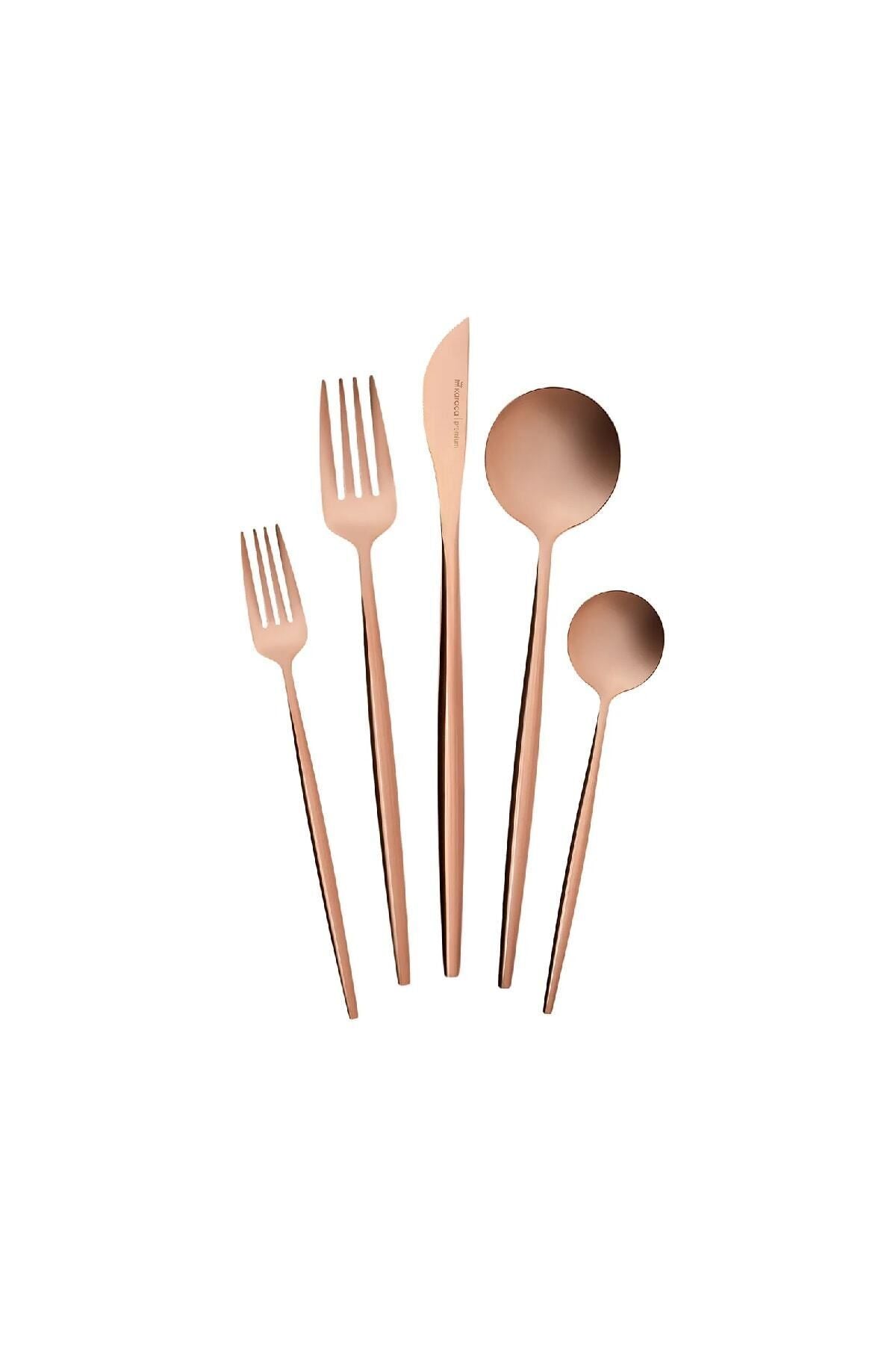 Orion Rosegold 30 Pieces 6 Person Fork Spoons Knife Set