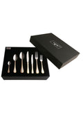 Queen Gold 12 Seater 84 Piece Fork Spoons Knife Set