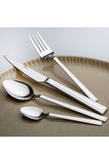 Web Athena 24 Pieces 6 Seater Dessert Fork Spoons And Knives Set