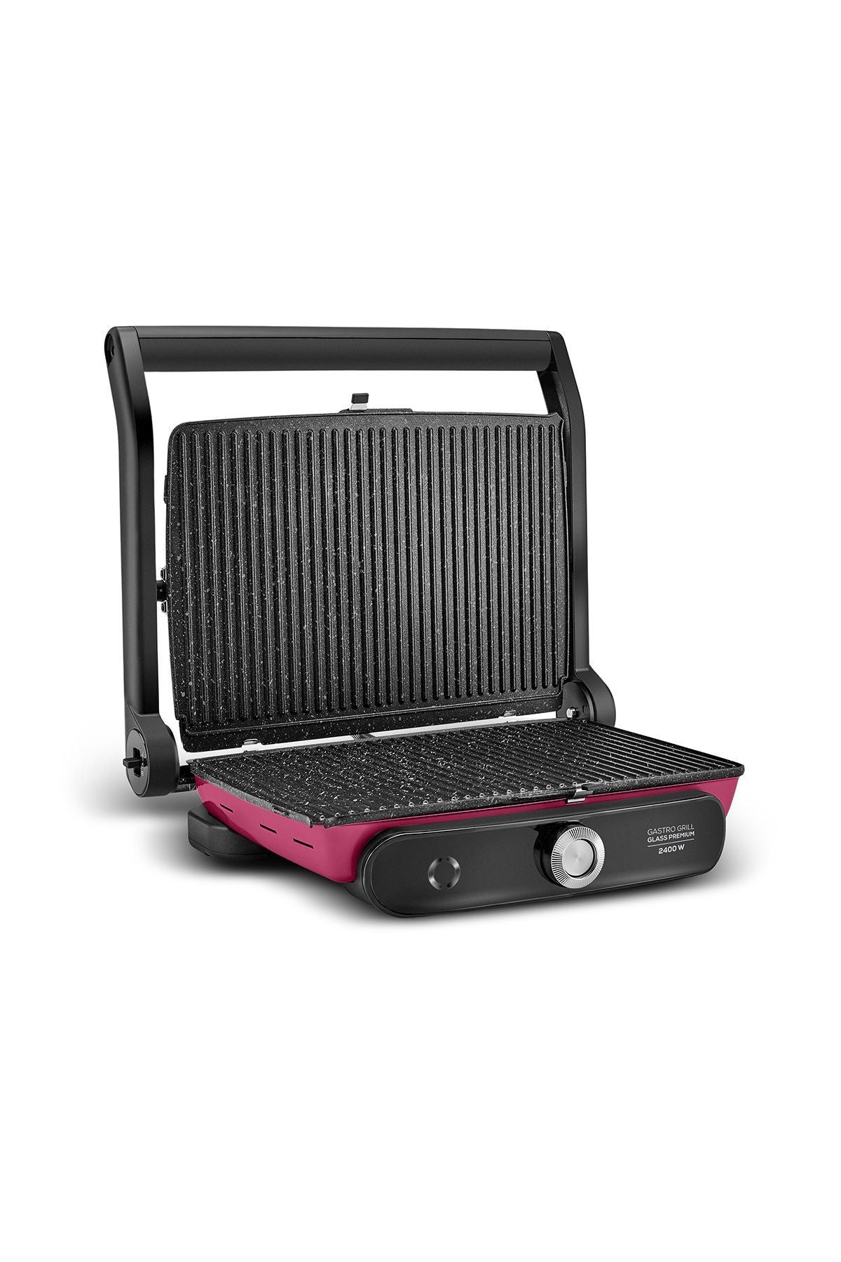 Gastro Grill Glass Premium 2400w Toaster Viva Magenta