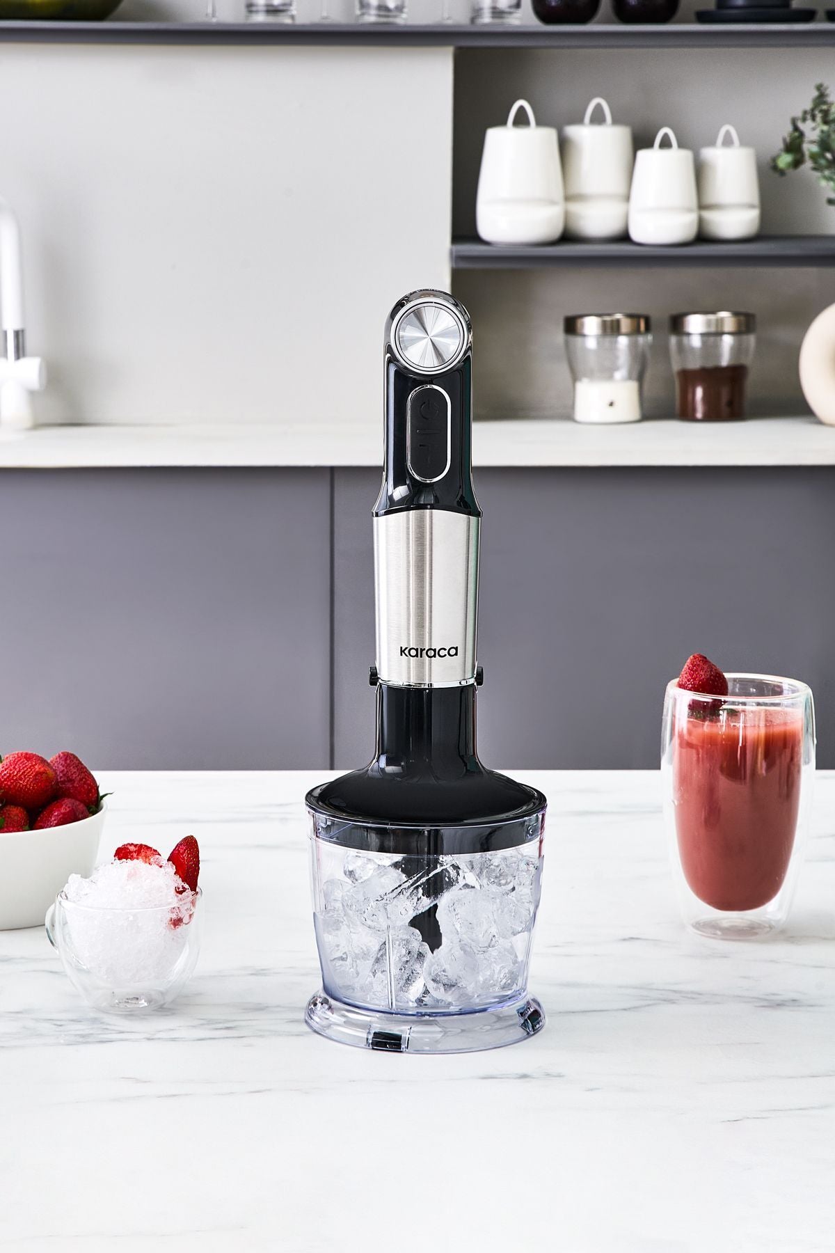 Inox Quick Mix Speed Adjustable 1300W Hand Blender Set - 9635B