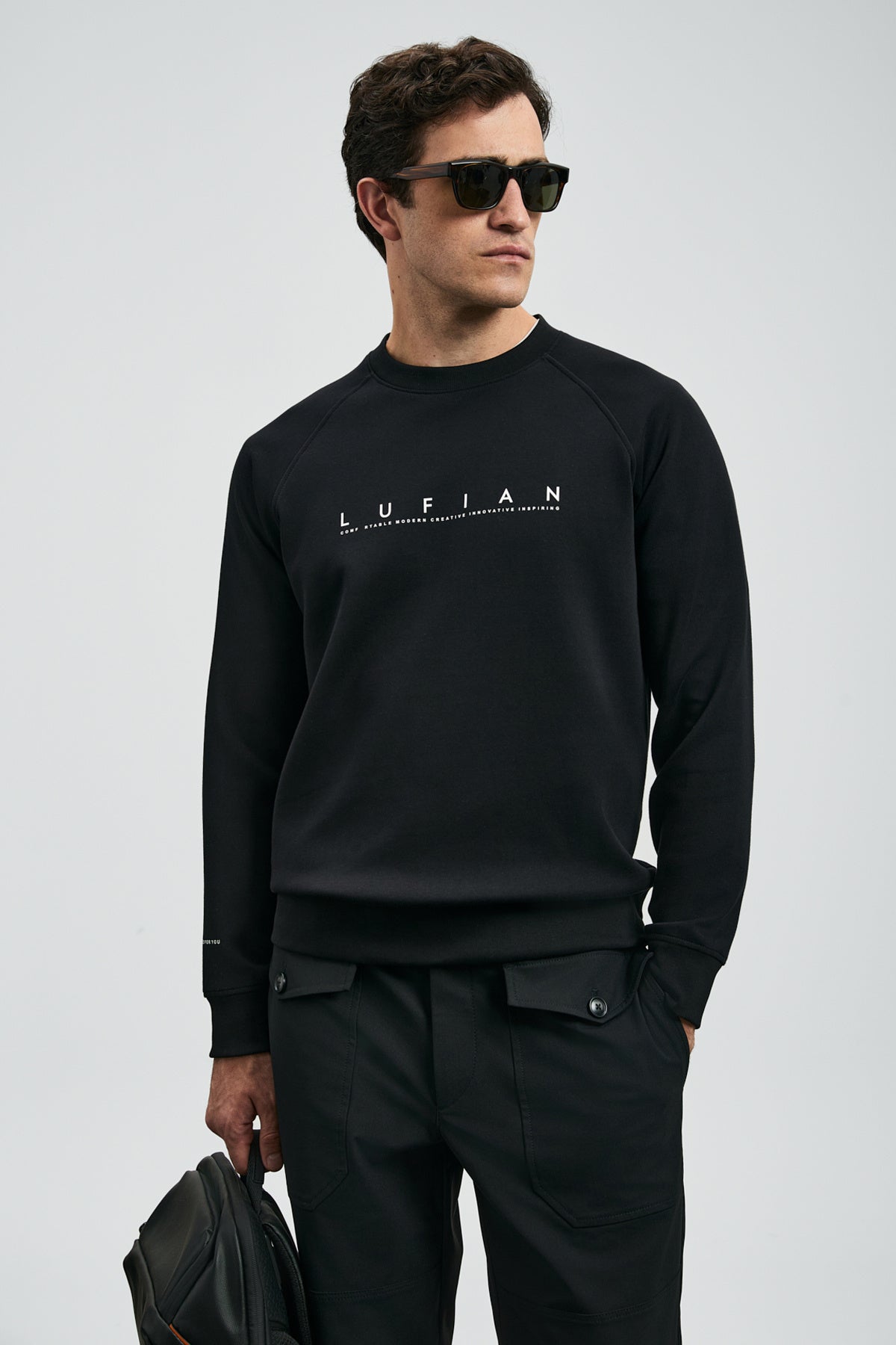 Cooper Men's Sweatshirt Black