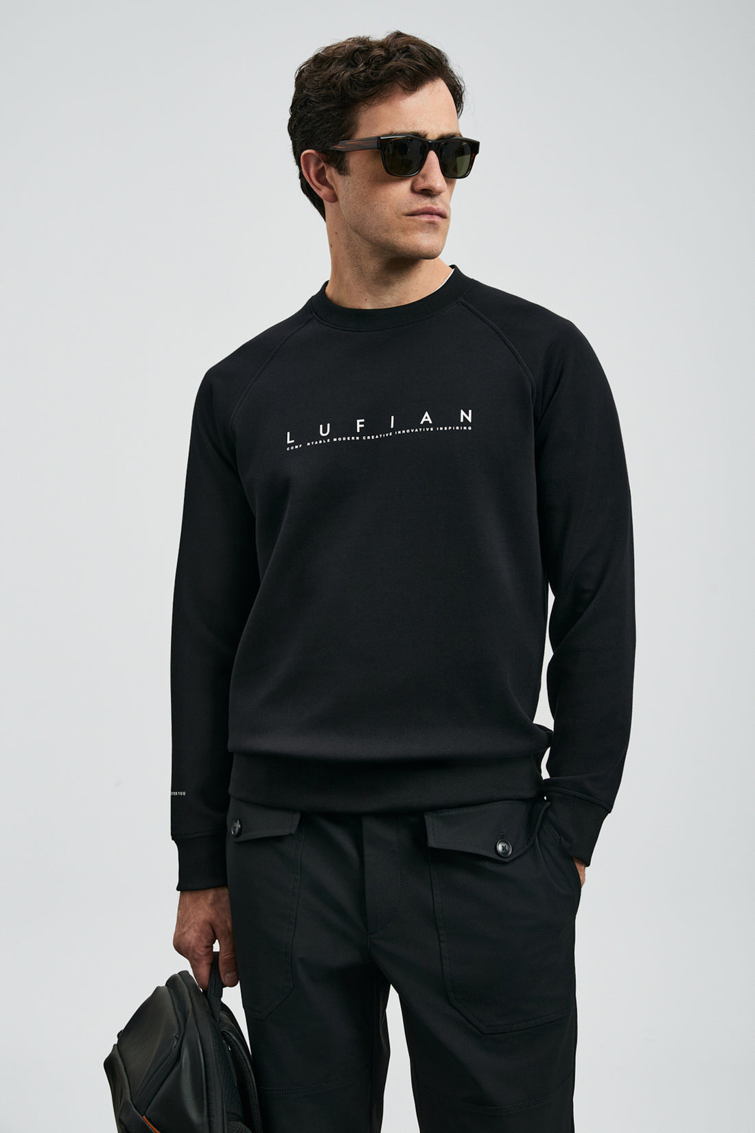 Cooper Men's Sweatshirt Black