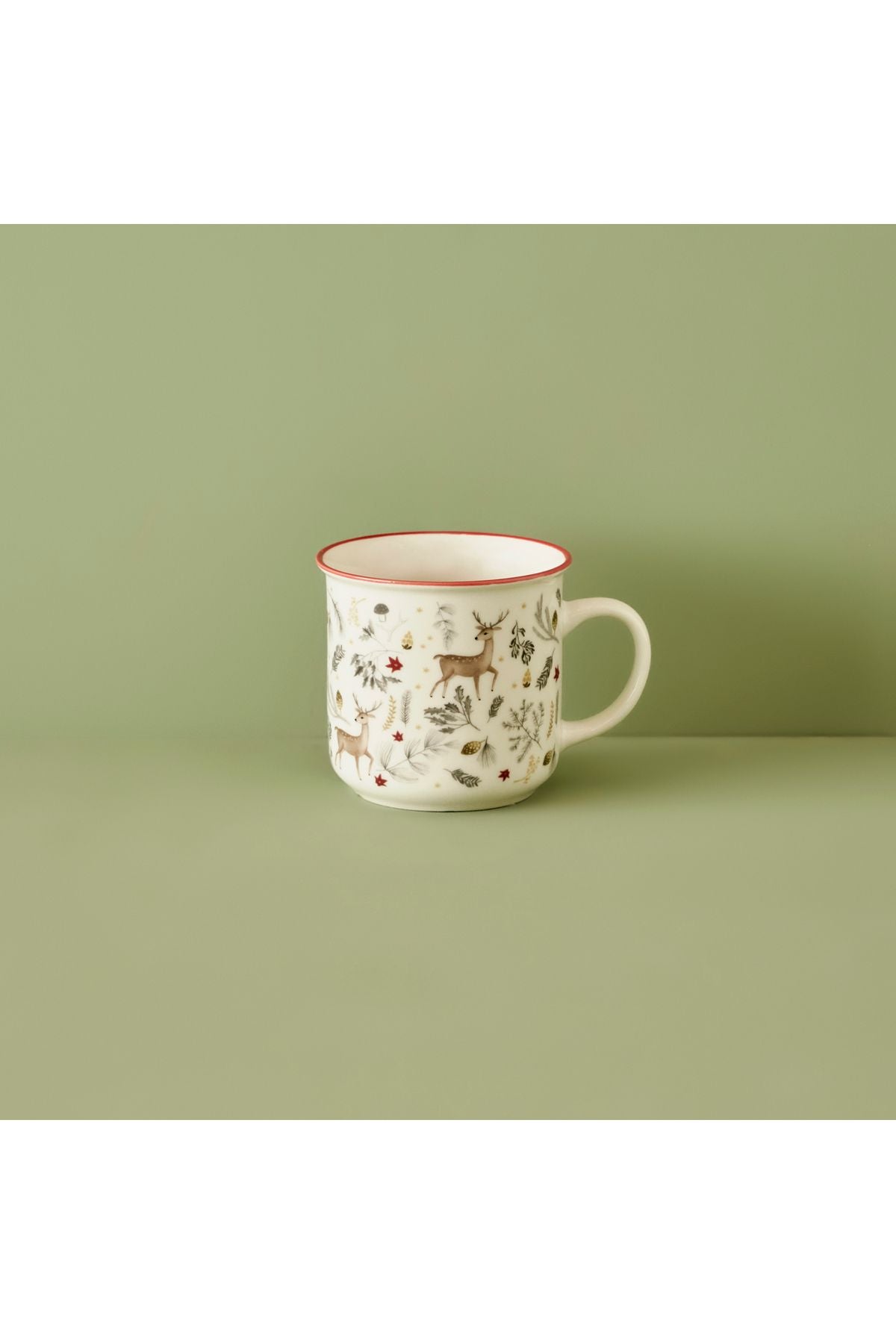 Deer Porcelain Mug (400 cc)