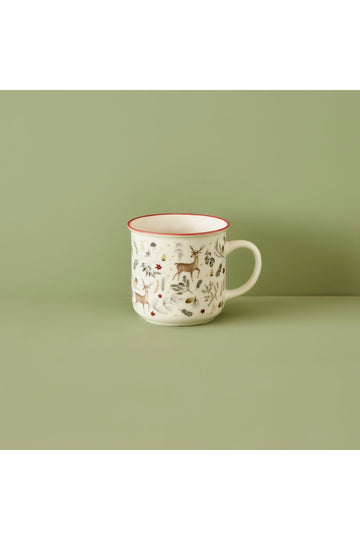 Deer Porcelain Mug (400 cc)