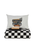 Young Speed Way 100% Cotton Single Size Fitted Duvet Cover Set