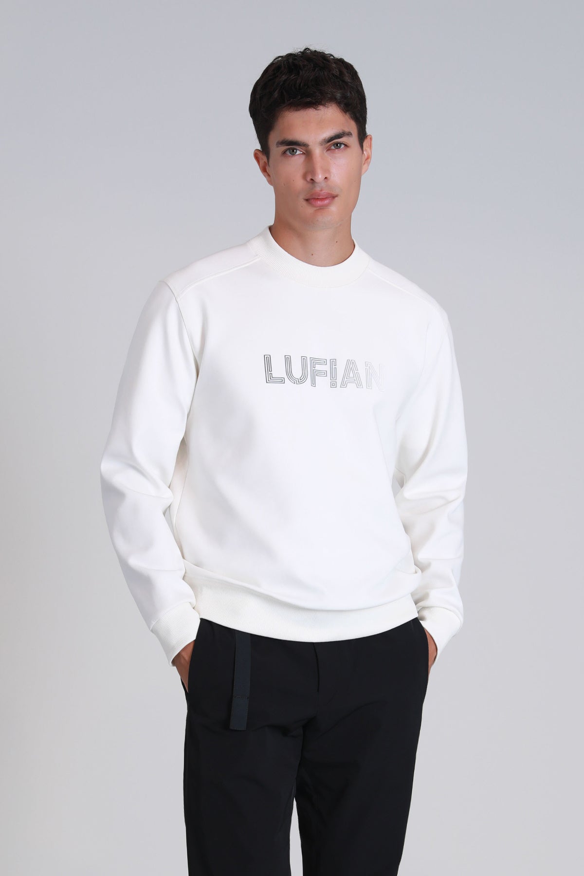 Luther Men's Sweatshirt Broken White