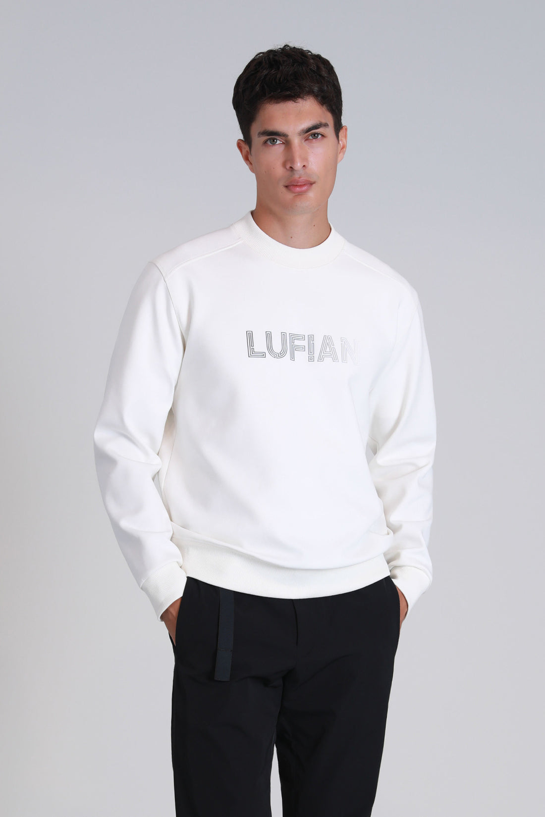 Luther Men's Sweatshirt Broken White